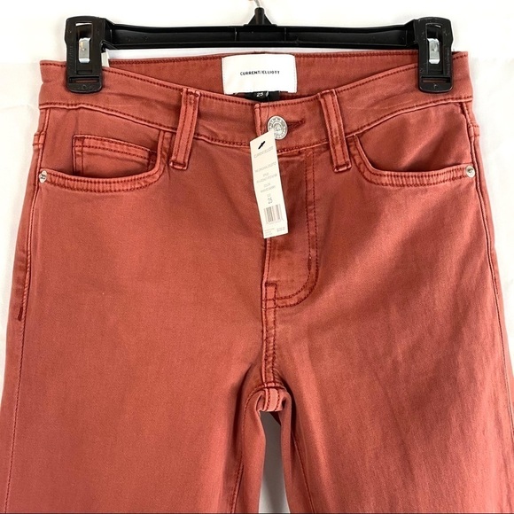 Current Elliott The Original Stiletto Berry Pants - Picture 3 of 7